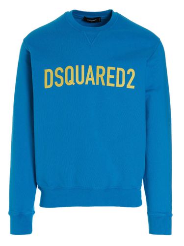 Cotton Crew-neck Sweatshirt - Dsquared2 - Modalova