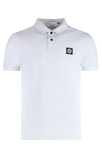 Short Sleeve Cotton Polo Shirt - Stone Island - Modalova