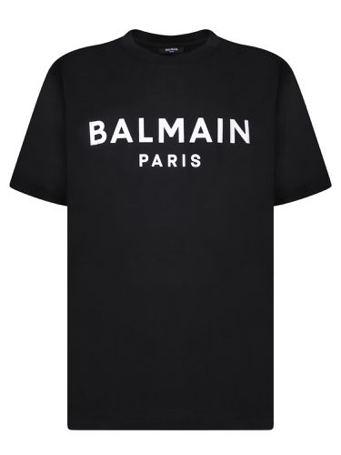 Balmain Logo Black T-shirt - Balmain - Modalova