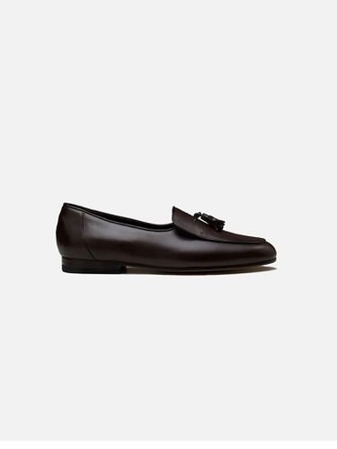 Dark Leather Slip-on Nerano - CB Made in Italy - Modalova