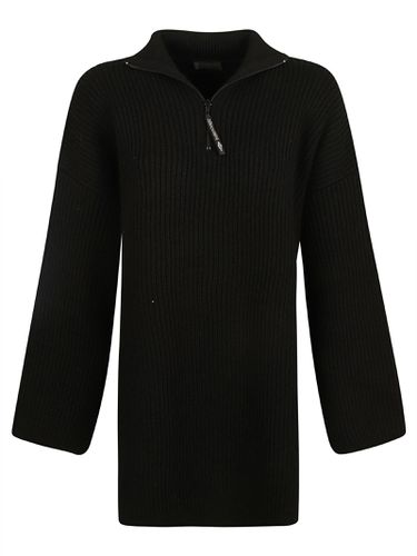 Half-zip High Neck Poncho - Balenciaga - Modalova