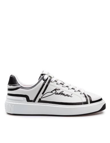 B-court Calf Leather Sneakers Color And - Balmain - Modalova