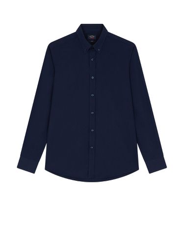 Poplin Shirt With Logo - Paul & Shark - Modalova