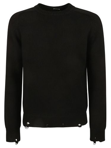 Saint Laurent Round Neck Jumper - Saint Laurent - Modalova