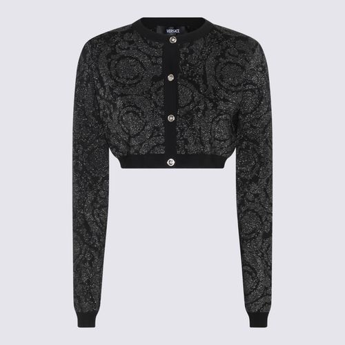 Viscose Blend Cardigan - Versace - Modalova