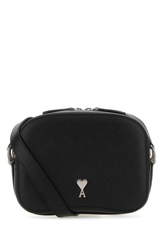 Black Leather Paris Paris Crossbody Bag - Ami Alexandre Mattiussi - Modalova