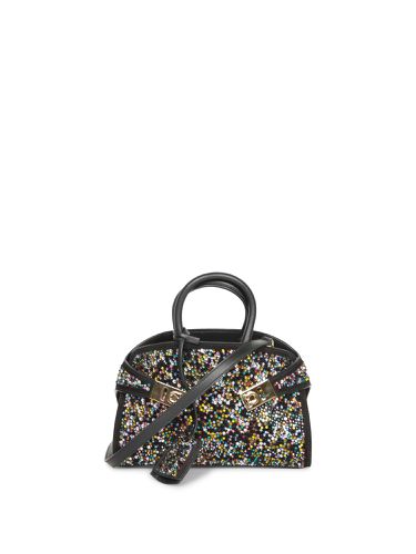 Hug Mini Rhinestone Multicolor/ Bag - Ferragamo - Modalova