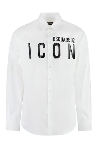 Dsquared2 Drop Cotton Shirt - Dsquared2 - Modalova