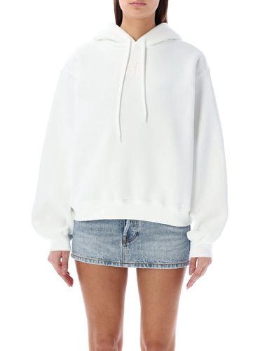 Puff Logo Hoodie - T by Alexander Wang - Modalova