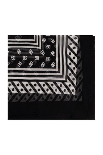 All-over Dg Logo Printed Scarf - Dolce & Gabbana - Modalova