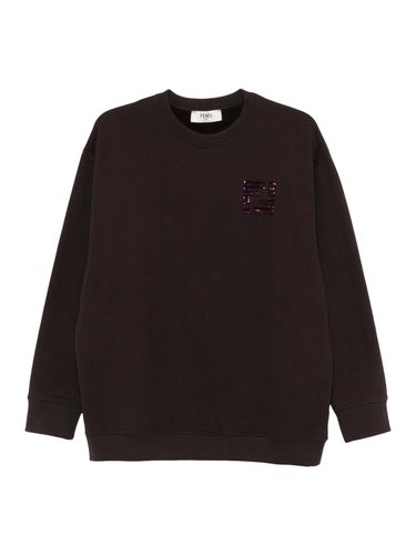 Fendi Sweatshirt Ff Embroidery - Fendi - Modalova