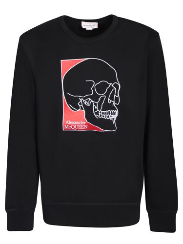 Skull-print Sweatshirt - Alexander McQueen - Modalova