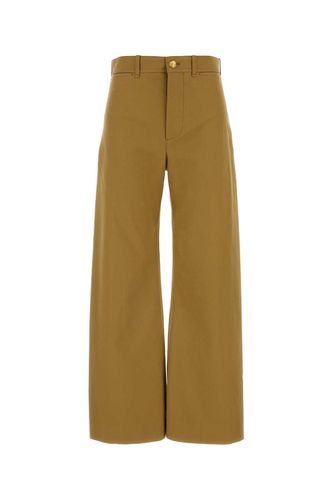 Chloé Khaki Cotton Wide-leg Pant - Chloé - Modalova