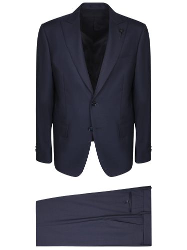 Lardini Single-breasted Blue Suit - Lardini - Modalova