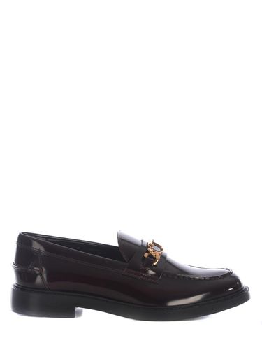 Tod's Logo Plaque Slip-on Loafers - Tod's - Modalova