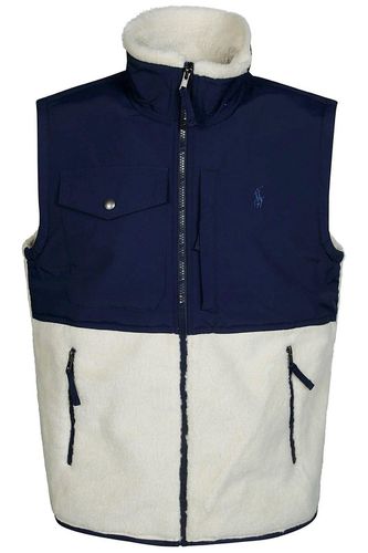 Logo Embroidered Fleece Gilet - Polo Ralph Lauren - Modalova