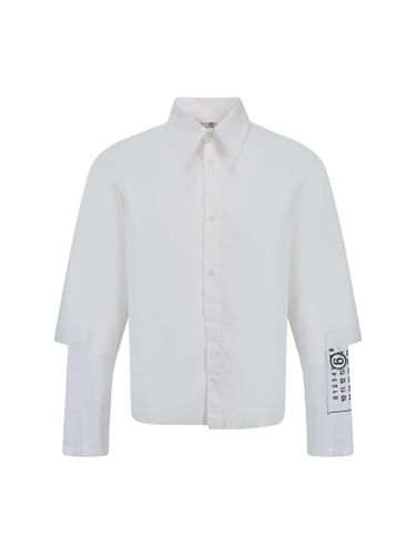 MM6 Maison Margiela Cotton Shirt - MM6 Maison Margiela - Modalova