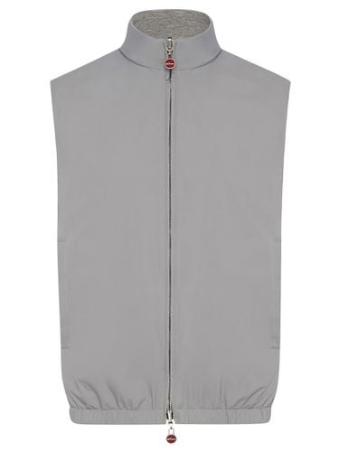 Kiton Sleveless Blouson Polyester - Kiton - Modalova