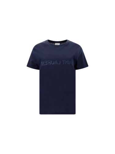 Saint Laurent Cotton T-shirt - Saint Laurent - Modalova