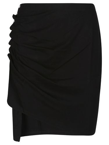 Drapped Asymmetric Mini Skirt - Paco Rabanne - Modalova