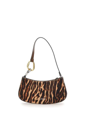 Ollie Leopard Printed Mini Shoulder Bag - STAUD - Modalova