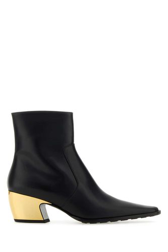 Black Leather Tex Ankle Boots - Bottega Veneta - Modalova