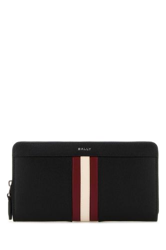 Bally Black Leather Wallet - Bally - Modalova