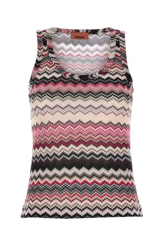 Zigzag Sleeveless Knitted Top - Missoni - Modalova