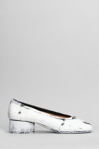 Tabi Ballet Flats In Leather - Maison Margiela - Modalova