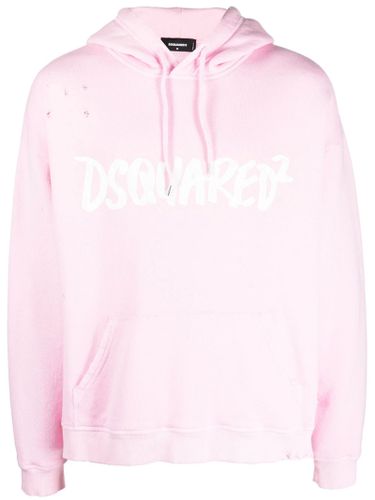 Dsquared2 Cotton Hoodie - Dsquared2 - Modalova