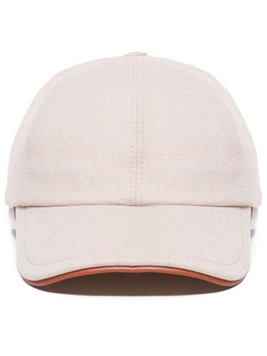 Sand Cotton Baseball Cap - Eleventy - Modalova