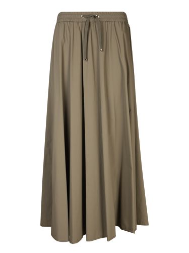 Herno Military Green Midi Skirt - Herno - Modalova