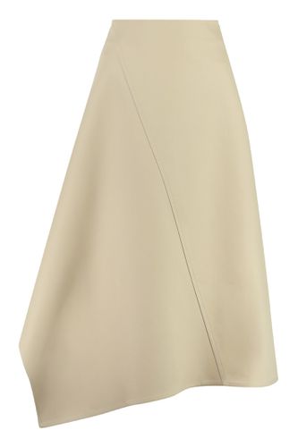 Bottega Veneta Cotton Midi Skirt - Bottega Veneta - Modalova