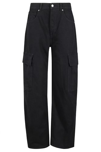 Oversized Rounded Low Rise Jean Cargo Pocket - Alexander Wang - Modalova