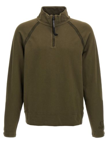 C. P. Company light Fleece Half Zipped Sweatshirt - C.P. Company - Modalova