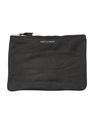 Textured Leather Pouch - Comme des Garçons Wallet - Modalova