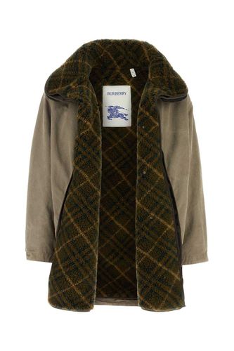 Detachable Long Sleeved Parka - Burberry - Modalova