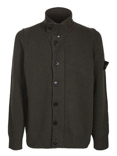 Stone Island Wool Blend Cardigan - Stone Island - Modalova