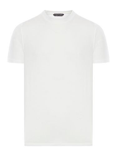 Tom Ford Cotton And Lyocell T-shirt - Tom Ford - Modalova