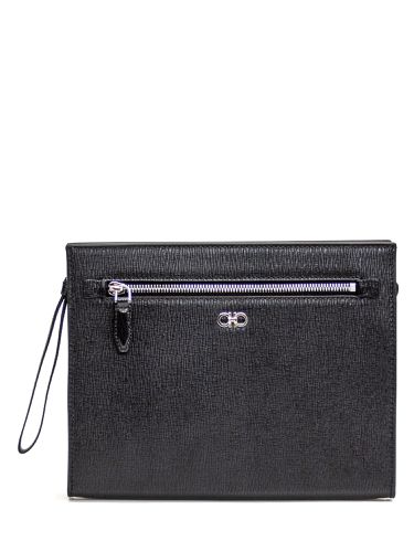 Ferragamo Clutch Gancini - Ferragamo - Modalova