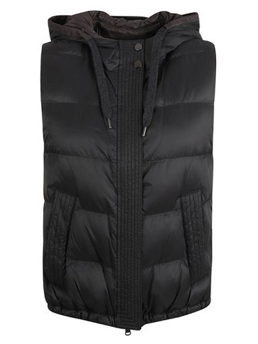 Sleeveless Padded Down Jacket - Brunello Cucinelli - Modalova