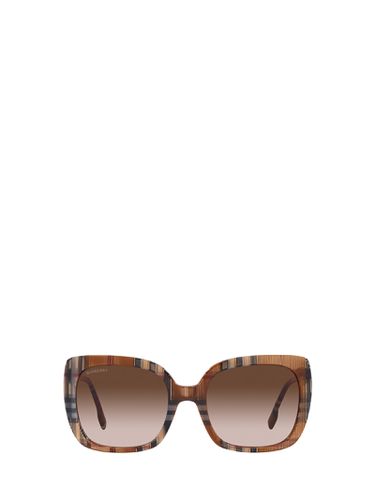 Be4323 Brown Check Sunglasses - Burberry Eyewear - Modalova