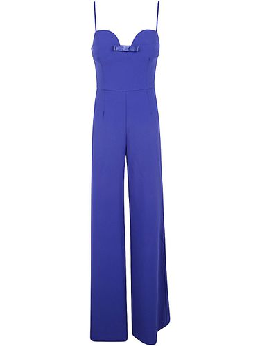 Jumpsuit With Wide Leg Pants - Elisabetta Franchi - Modalova