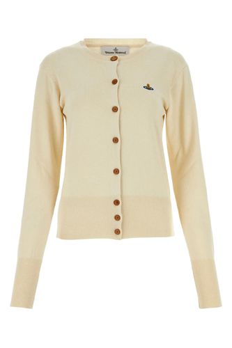 Ivory Cotton Blend Bea Cardigan - Vivienne Westwood - Modalova