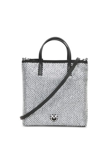 Pinko Leather Shopping Bag - Pinko - Modalova