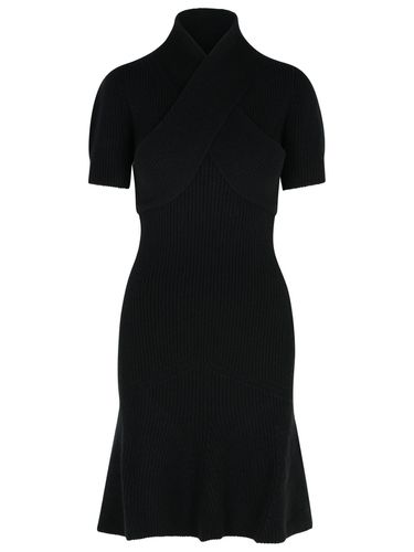 Patou Black Merino Wool Blend Dress - Patou - Modalova