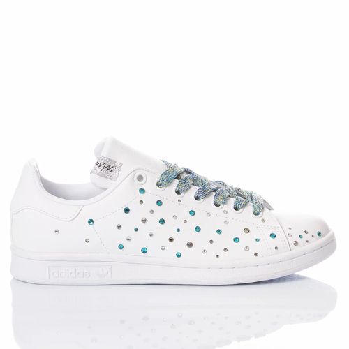 Adidas Stan Smith Aqua Customized - Mimanera - Modalova