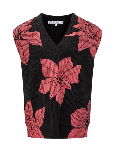 J. W. Anderson Vest With Floral Pattern - J.W. Anderson - Modalova