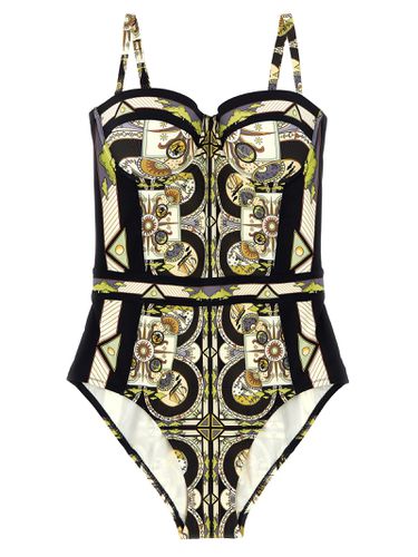 One-piece Swimsuit With All-over Print - Tory Burch - Modalova
