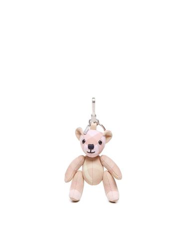 Burberry Thomas Bear Checked Charm - Burberry - Modalova